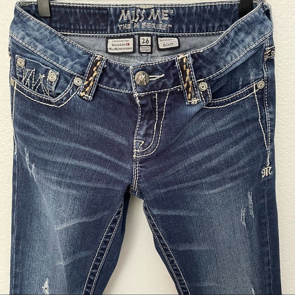 Miss Me The M Series Bootcut Jeans Women’s Size 26 - Picture 4 of 13